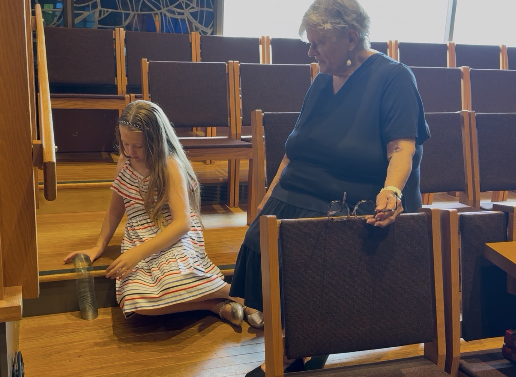 Generations of the congregation together