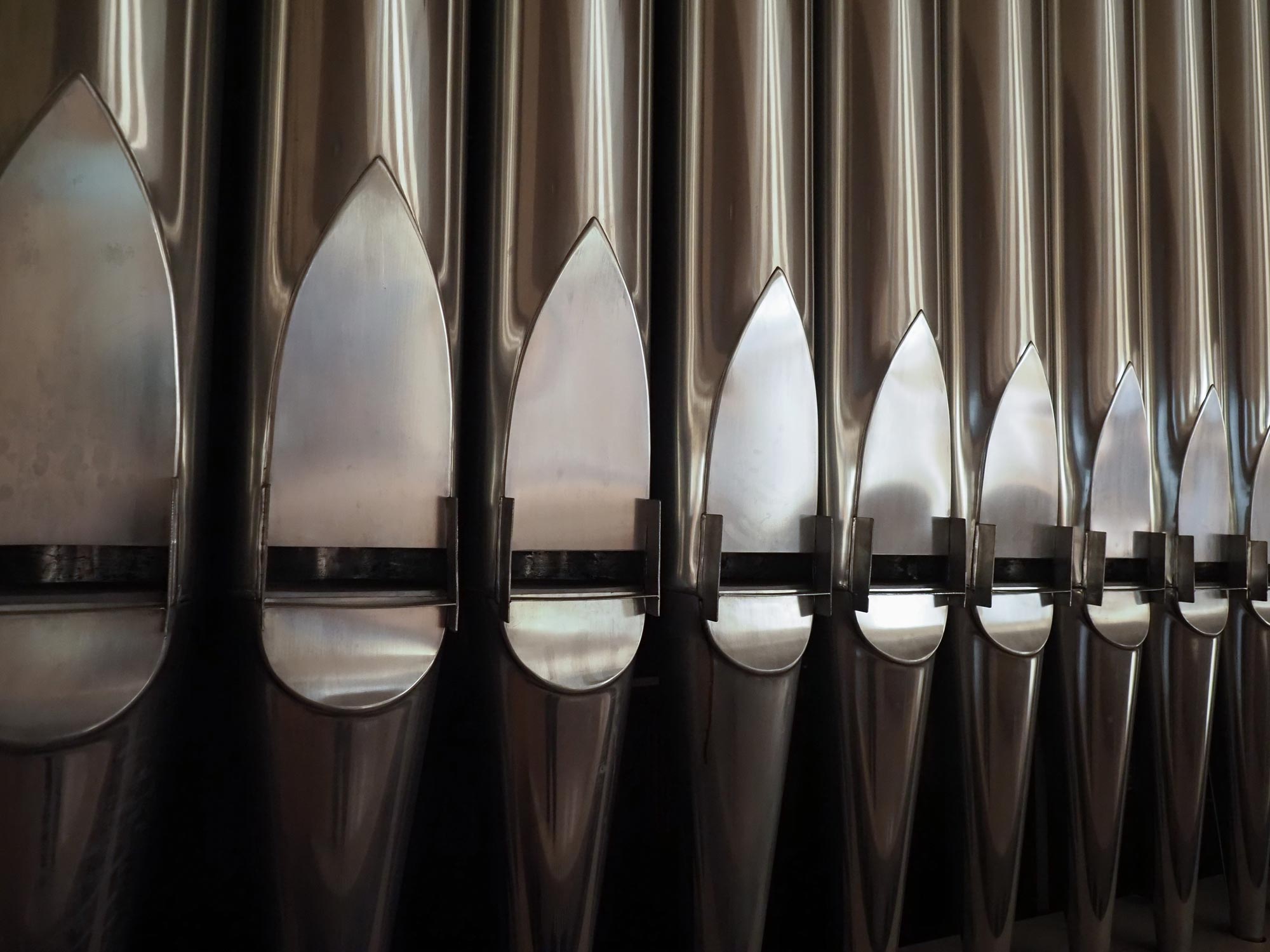 Organ pipes