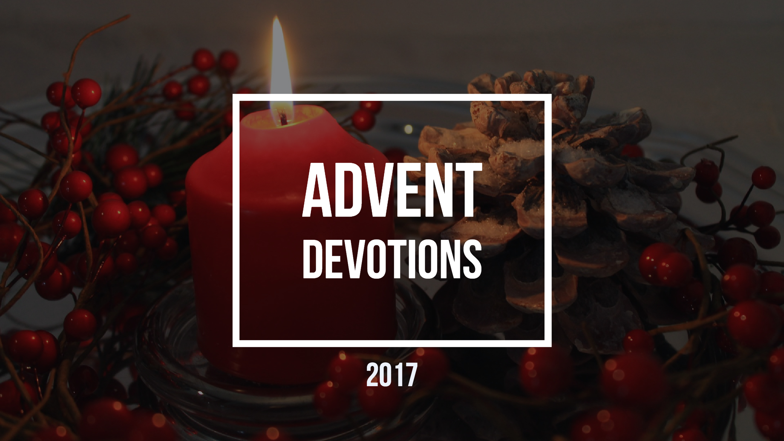 Advent Devotions - Saint Matthew Lutheran Church